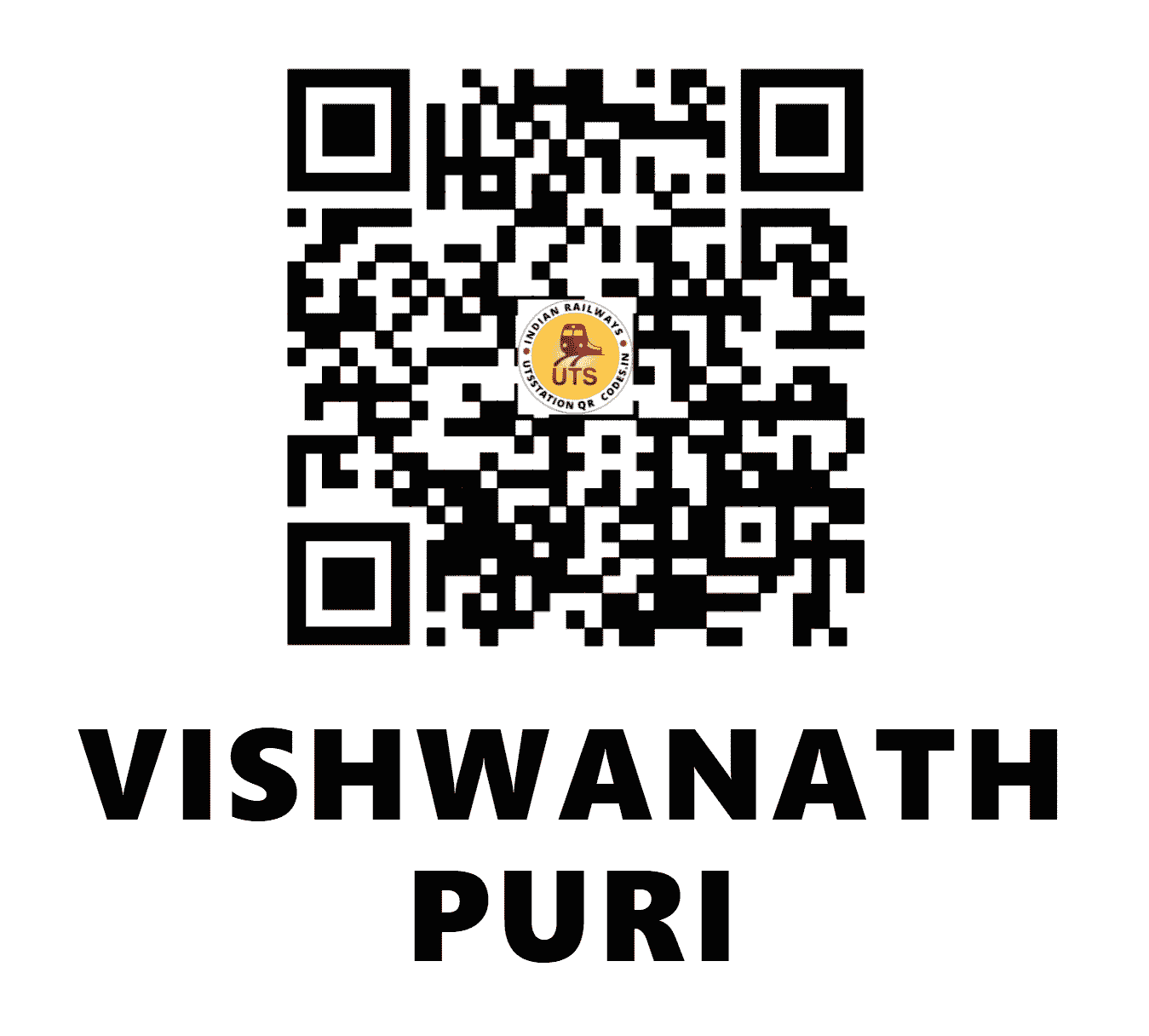 UTS QR Code for VISHWANATH PURI - VWP (NC - UTTAR PRADESH)
